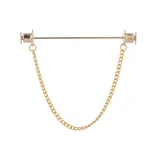 Flat Head Gold Single Chain