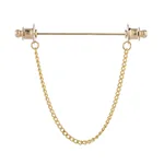 Round Head Gold Single Chain