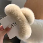 Oversized Milk Tea Color
