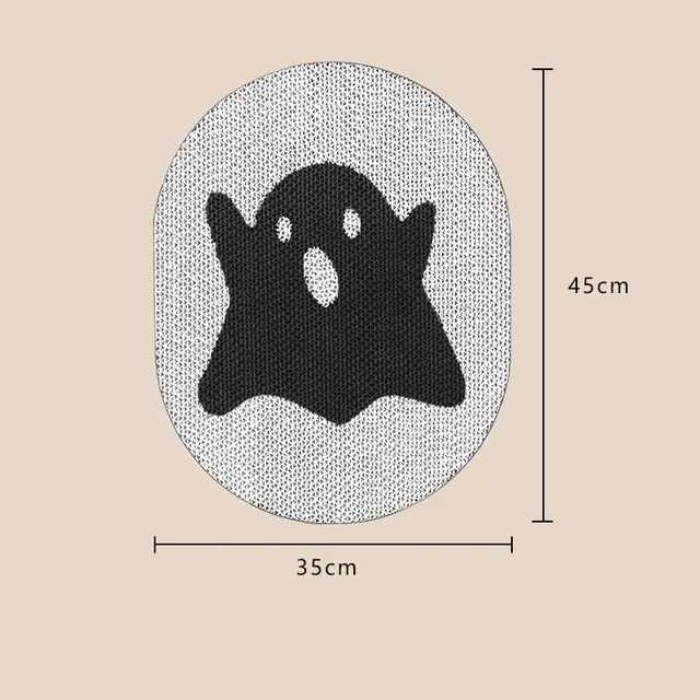Cat Scratch Board Christmas Erect Type No Chip Toy Black Ghost With White - Shop at LoveMi