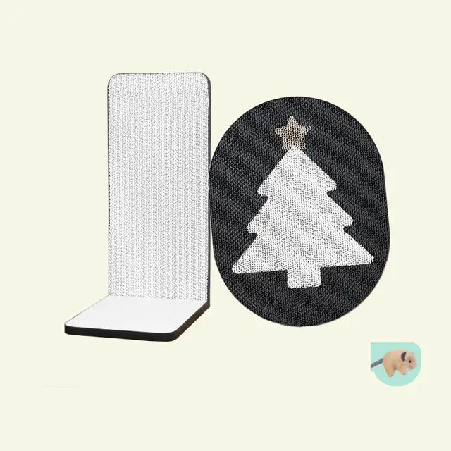 Cat Scratch Board Christmas Erect Type No Chip Toy Onesided Lshaped Package - Shop at LoveMi