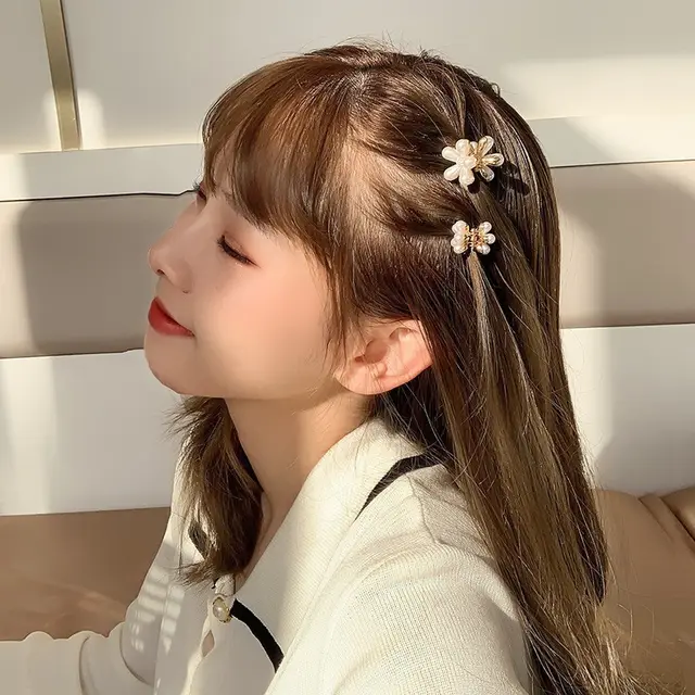 New Small Fragrant Wind Camellia Temperament Back Of The Head To Grab The Clip Small Flower Clip - Shop at LoveMi