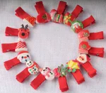 New Christmas Cartoon Children's Hairpin Hair Accessories Small Jewelry - Duckbill Clip Random