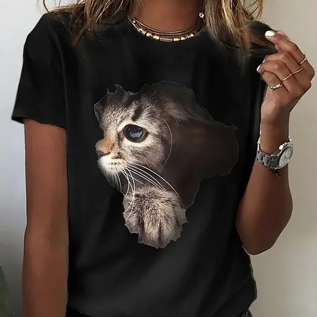 T shirt Independent Station Shrimp Hot Sales In Europe And The United States Print Black - Shop at LoveMi