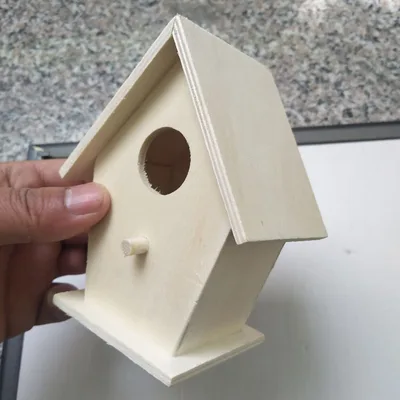 Creative Wooden Bird Nest Ornaments Style2 - Shop at LoveMi