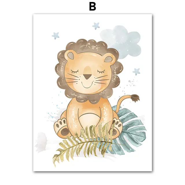 Nordic Mural Poster Baby Room Decoration - Shop at LoveMi