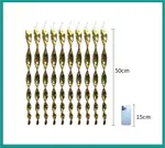 Gold 50Cm 10Pcs