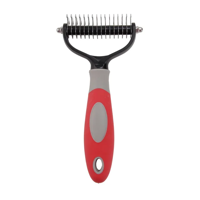 Quick Knot Opening And Removal Floating Hair Pet Supplies Large Gray Red - Shop at LoveMi