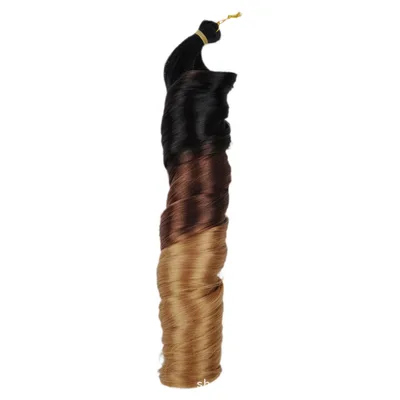 African New Loose Wave Crochet Hair Crochet Hair Extension Big Wave Reel Curved Hair Handle C14 - Shop at LoveMi