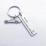 Stainless Steel Key Ring Drive Safe I Need You Here - Car