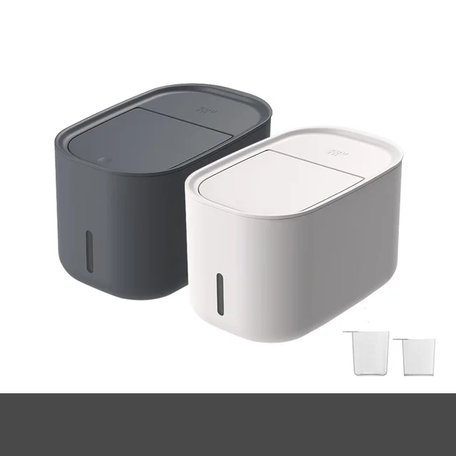 Rice Drum Insect Proof Moisture proof Sealed Flour Container Rice Storage Box Dark Grey Cold Grey - Shop at LoveMi