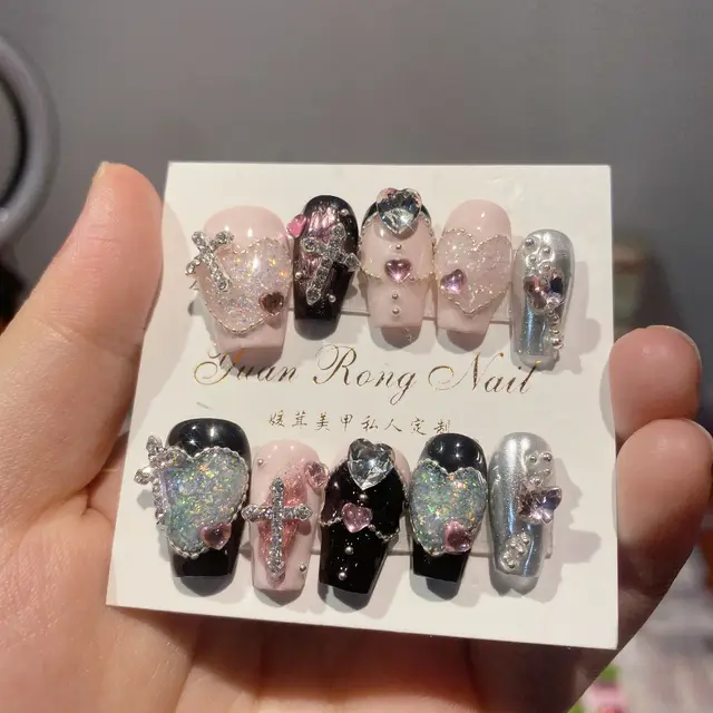 Women Can Wear False Nail Patch Ultra Thin Ladder L - Shop at LoveMi