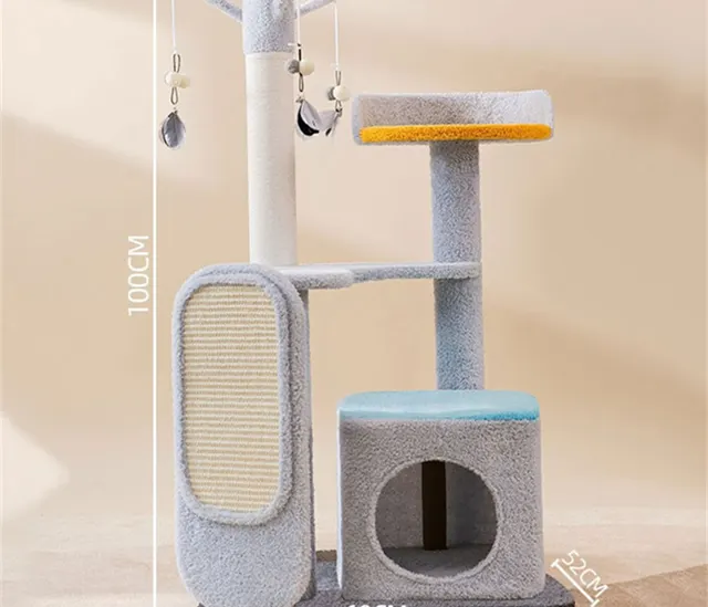 Large Cat Scratch Board Jumping Platform Toy Style15 - Shop at LoveMi