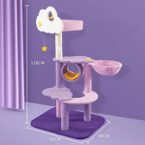 Large Cat Scratch Board Jumping Platform Toy Style3 - Shop at LoveMi