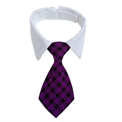 Pet Striped Tie Dog Teddy Bow Tie Scarf Blouse Collar 18 Colors - Shop at LoveMi