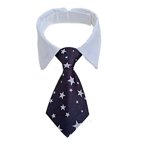 Pet Striped Tie Dog Teddy Bow Tie Scarf Blouse Collar 18 Colors - Shop at LoveMi