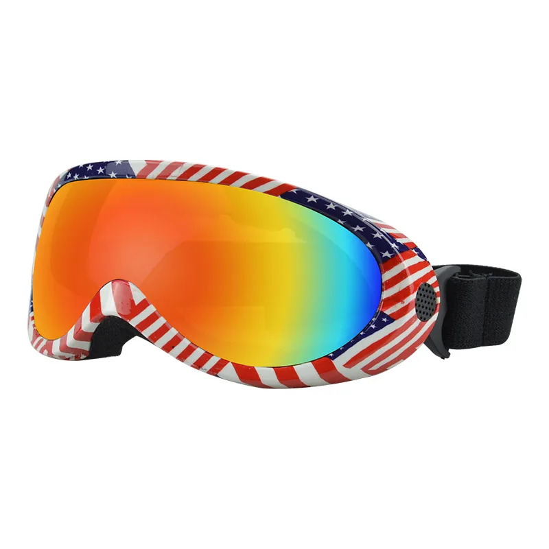 Cat Windproof Glasses Outdoor Pet Cool Sunglasses - Flag Frame