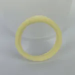 Bulk Veggie Ring Head Rope Korean Version - Light Yellow