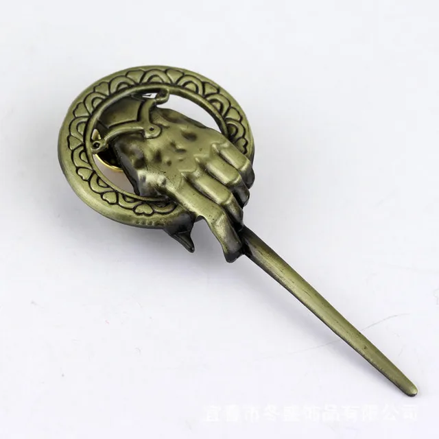King's hand brooch A Ancient Tin - Shop at LoveMi