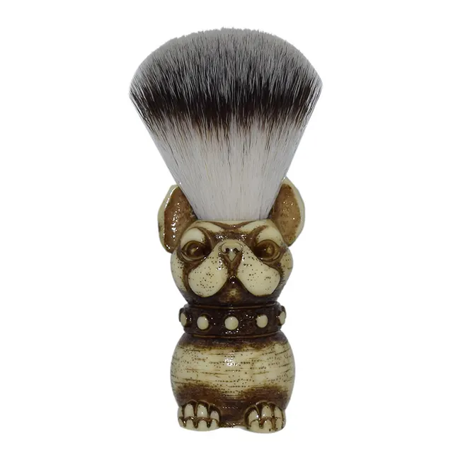 Beard brush soft hair cleansing brush Beige - Shop at LoveMi