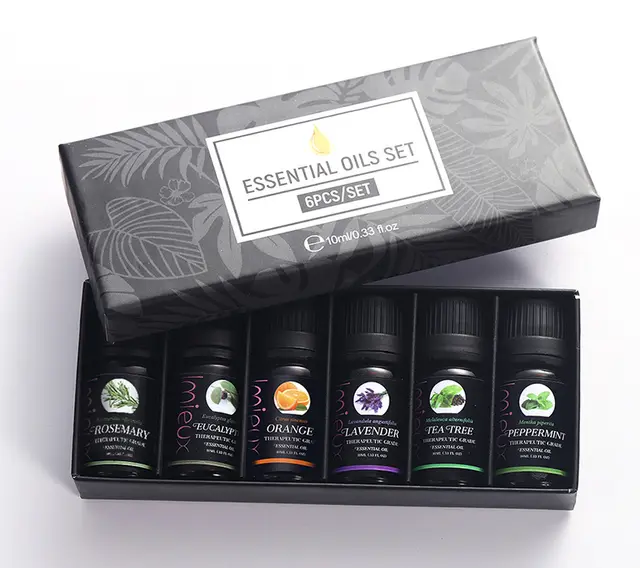 Single herbal massage aromatherapy essential oil 6 Piece Set - Shop at LoveMi