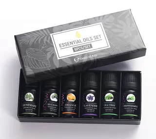 Single herbal massage aromatherapy essential oil - 6 Piece Set