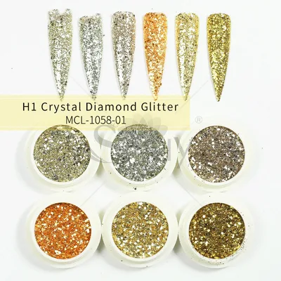 Glitter Set Mermaid Aurora Nail Powder 1 Style - Shop at LoveMi