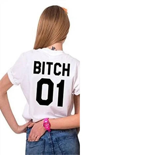 Printed Short sleeved Team Uniforms European And American Fabrics Bitch01 - Shop at LoveMi