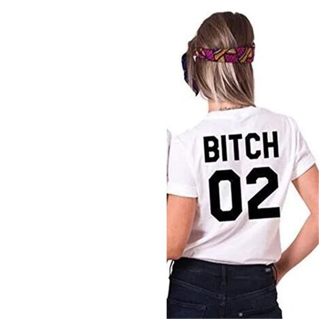 Printed Short sleeved Team Uniforms European And American Fabrics Bitch02 - Shop at LoveMi
