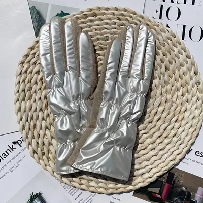 Women's Suede Warm Riding Gloves Khaki - Shop at LoveMi