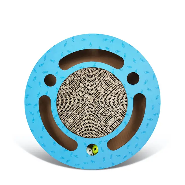 Household Pet Cat Scratching Board Claw Grinder Blue - Shop at LoveMi