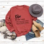 Red Sweater Black Font