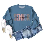 Blue Black Lettering