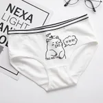 White Background Shy Cat