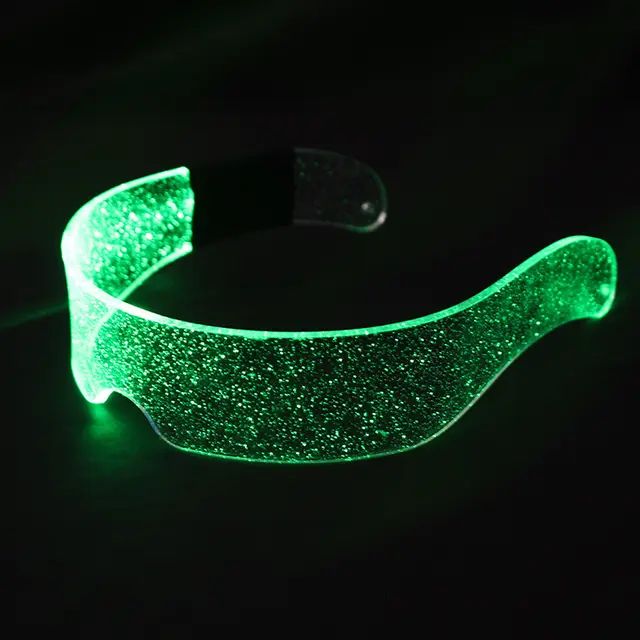 Bar Music Festival Cheer Eye Mask LED Stars Full Color Unilateral Controll - Shop at LoveMi