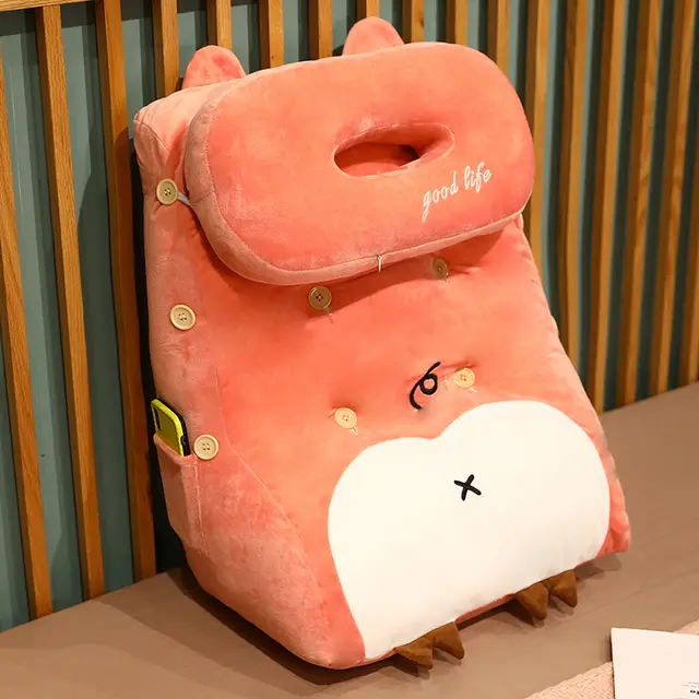 Big Back On The Bed And Tatami Pillow On The Waist Pigs Butt - Shop at LoveMi