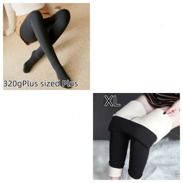 Fleece lined Thickened Sheer Tights Leggings Transparent One piece Pantyhose Superb Fleshcolor Pantynose Bundle29 - Shop at LoveMi