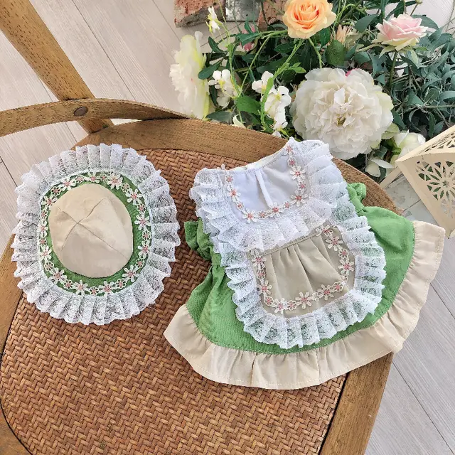 Maid Clothes Lolita Dog Suit Cat Hat Clothes And Hat - Shop at LoveMi