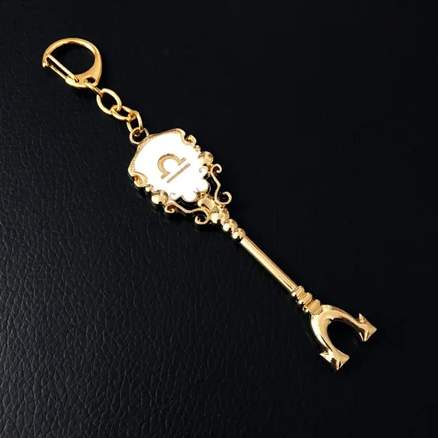 Creative Fashion Twelve Constellation Modeling Alloy Key Ring Libra - Shop at LoveMi