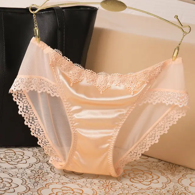 Bottom Crotch Triangle Low Waist Pants For Women Skin Colour - Shop at LoveMi