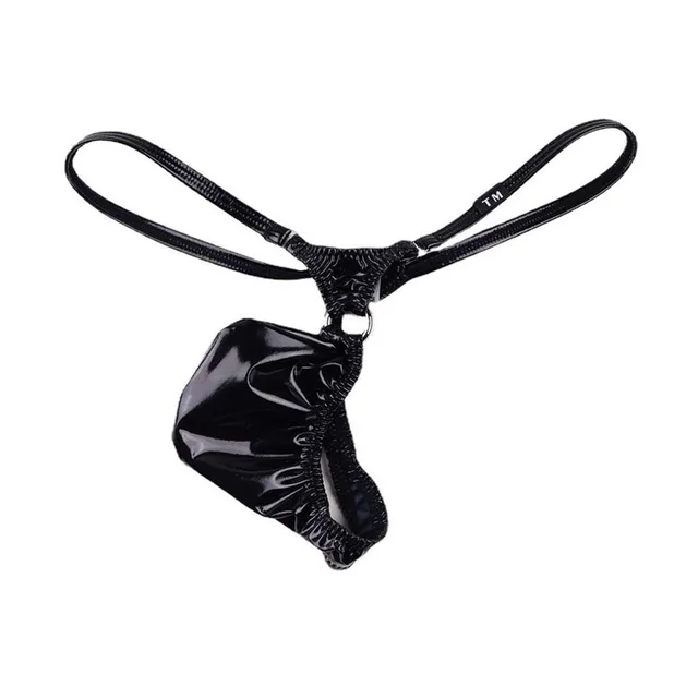 Men's Sexy String U Convex Bag G string Pants Black - Shop at LoveMi
