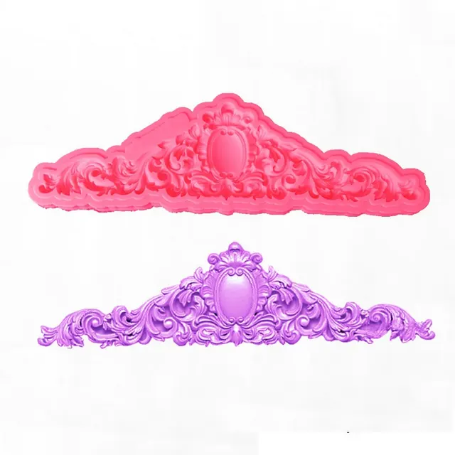 DIY Baking Fondant Cake Silicone Mold Gem Relief Flower Random - Shop at LoveMi