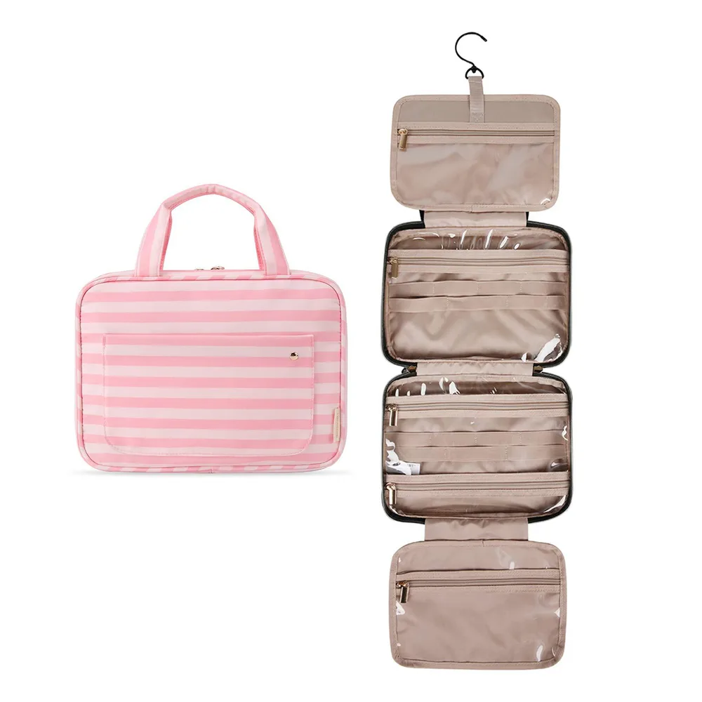 Waterproof Wash Bag Portable Cosmetic Containing Suit - Pink Red