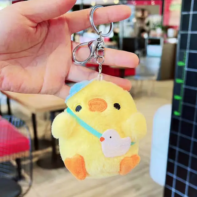 Cute Little Chicken Plush Bag Charm Doll Men - Shop at LoveMi