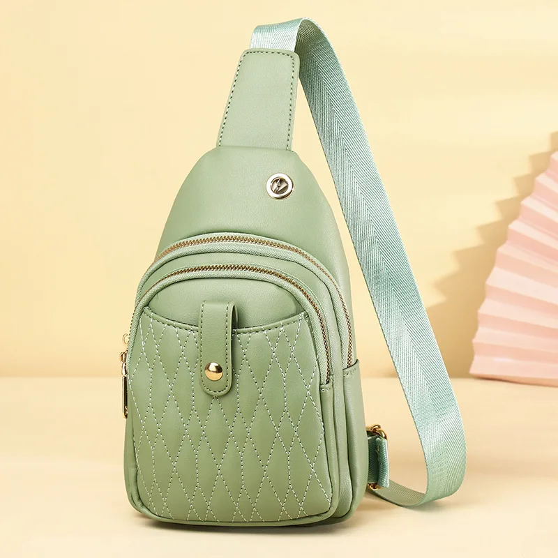 Women's Versatile Casual Single Shoulder Crossbody Bag Green - Shop at LoveMi