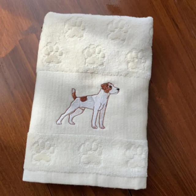 Dog Embroidery Water Absorbing Wash Towel 12 Style - Shop at LoveMi