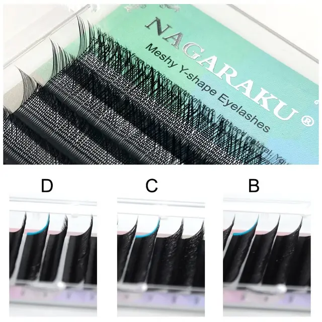 Thick Natural Mesh Woven Artificial Eyelashes 0.07Dd - Shop at LoveMi