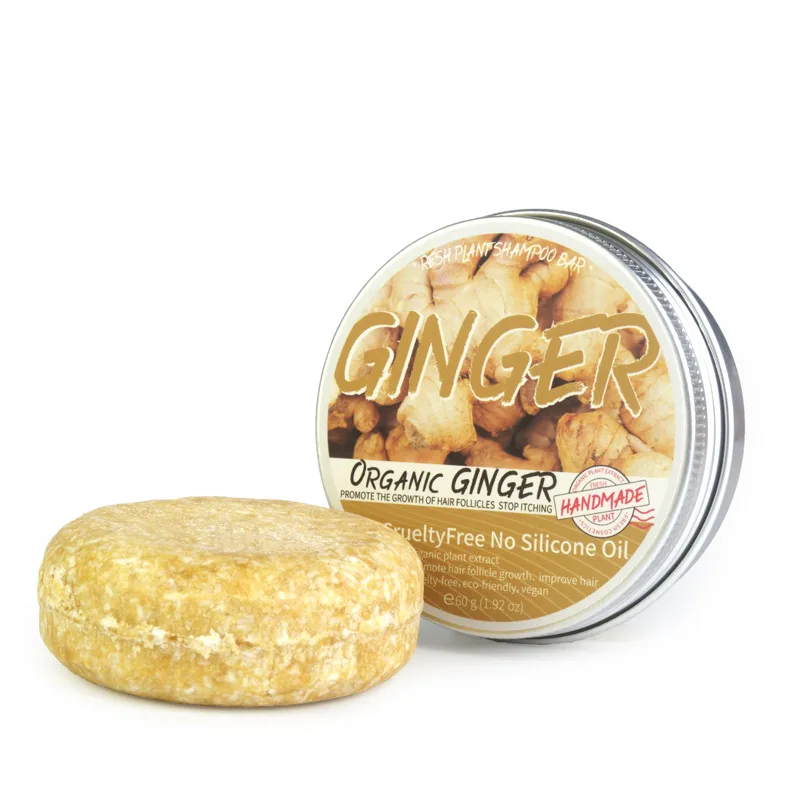 Ginger Shampoo Soap Anti-dandruff Refreshing - 3Pcs 60G Ginger