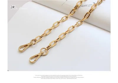 Fashion Women's Bag Underarm Single Shoulder Chain Gold Large Size 120Cm - Shop at LoveMi