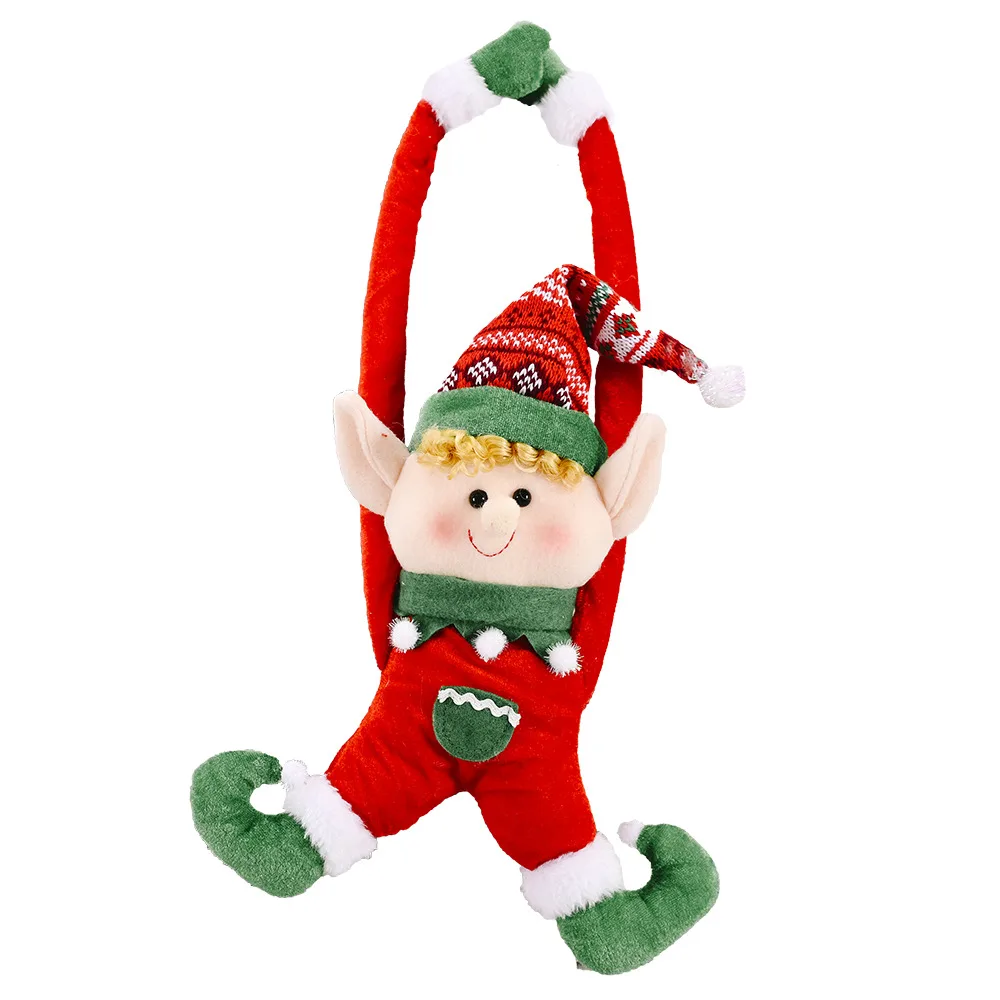 Christmas Decorative Creative Elf Curtain Buckle Red - Shop at LoveMi
